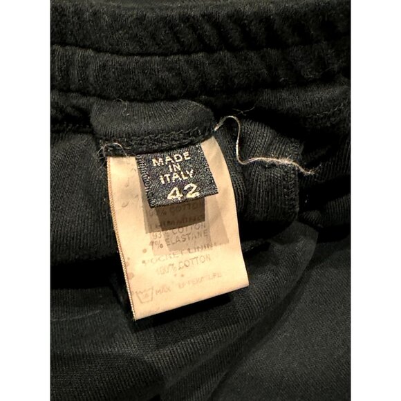 Roque Italy Womens Black Athleisure Top & Bottom Elevated Sweats Set XS-6 W/ Str - Picture 10 of 11